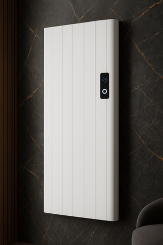 Reina Maia Vertical Electric Aluminium Radiator with Smart Controls